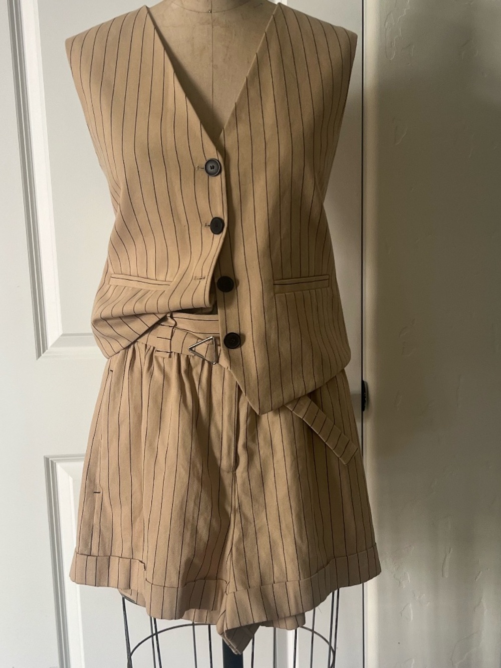 Maje Vest and Short Set